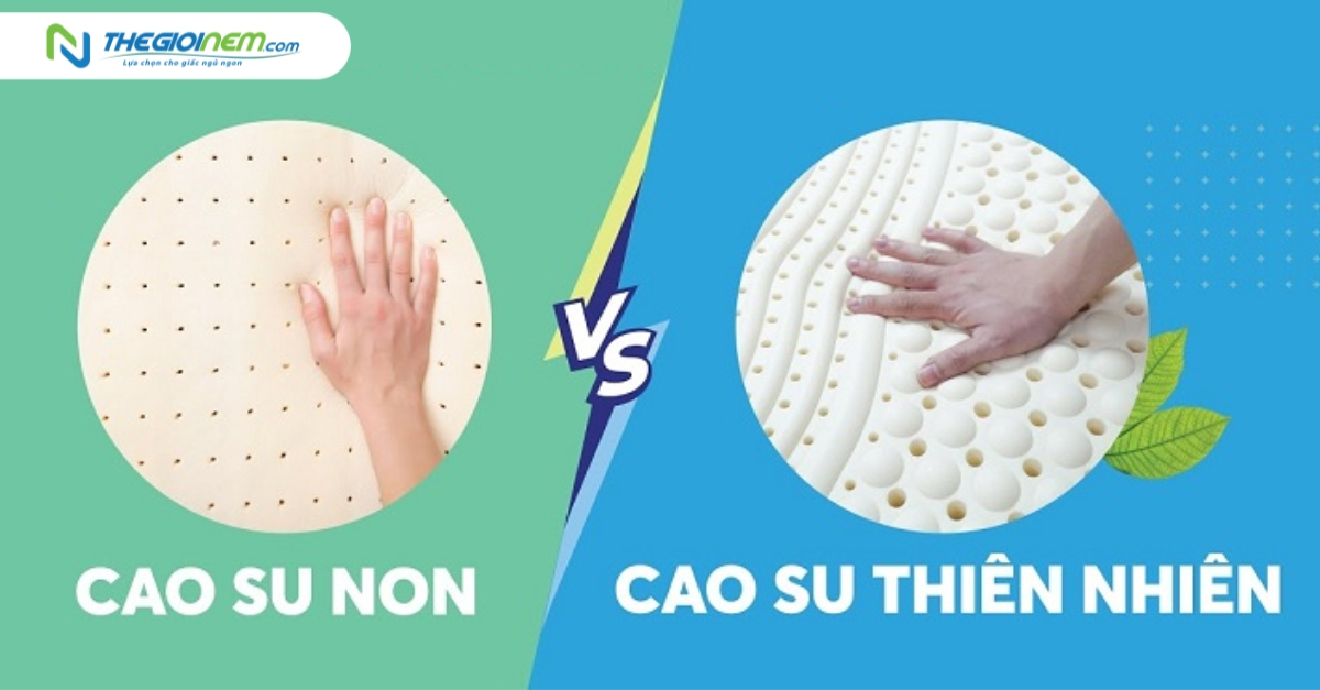 Trẻ sơ sinh nằm nệm cao su non được không?