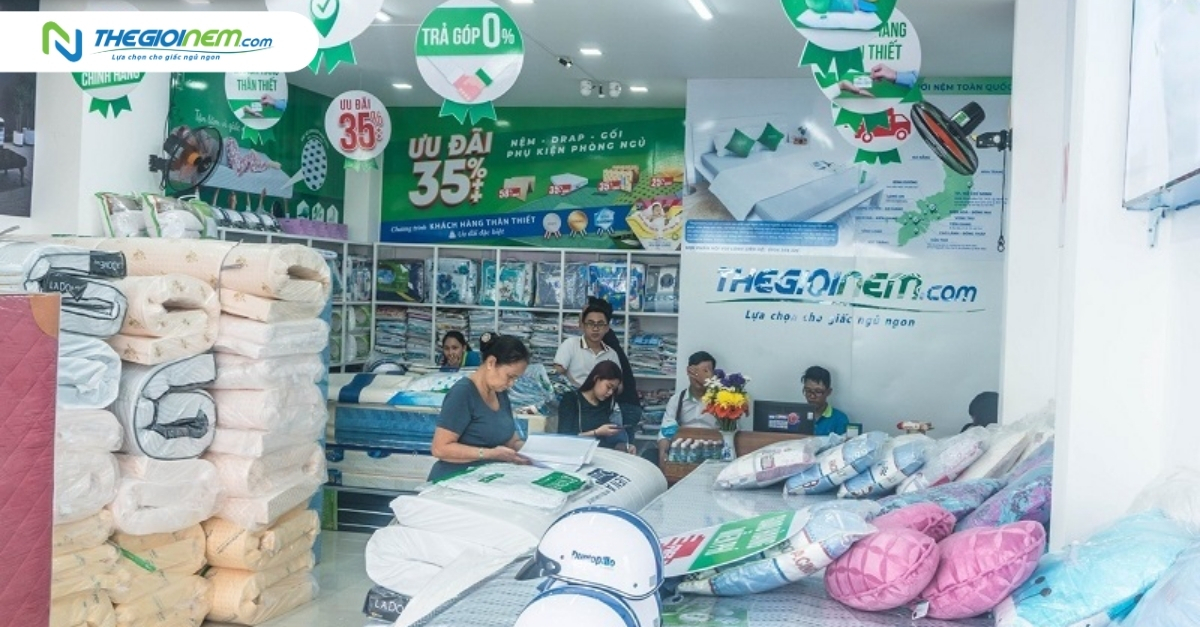 Đại lý chăn-drap-gối-nệm giá rẻ, uy tín tại Vĩnh Long 