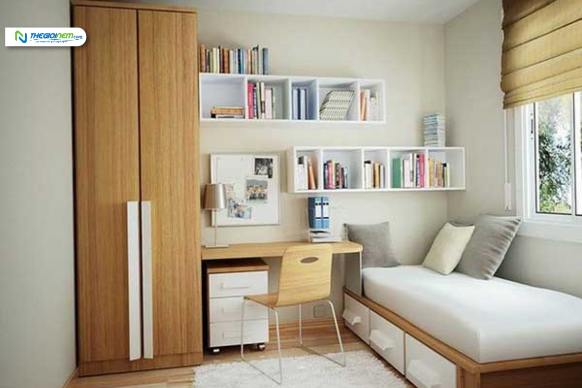 5 giải pháp phòng ngủ cho không gian nhỏ 