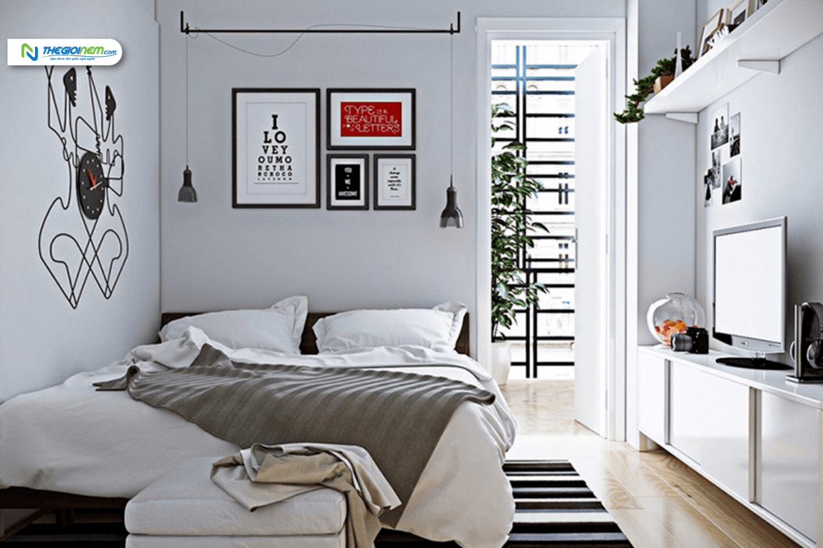 5 giải pháp phòng ngủ cho không gian nhỏ 
