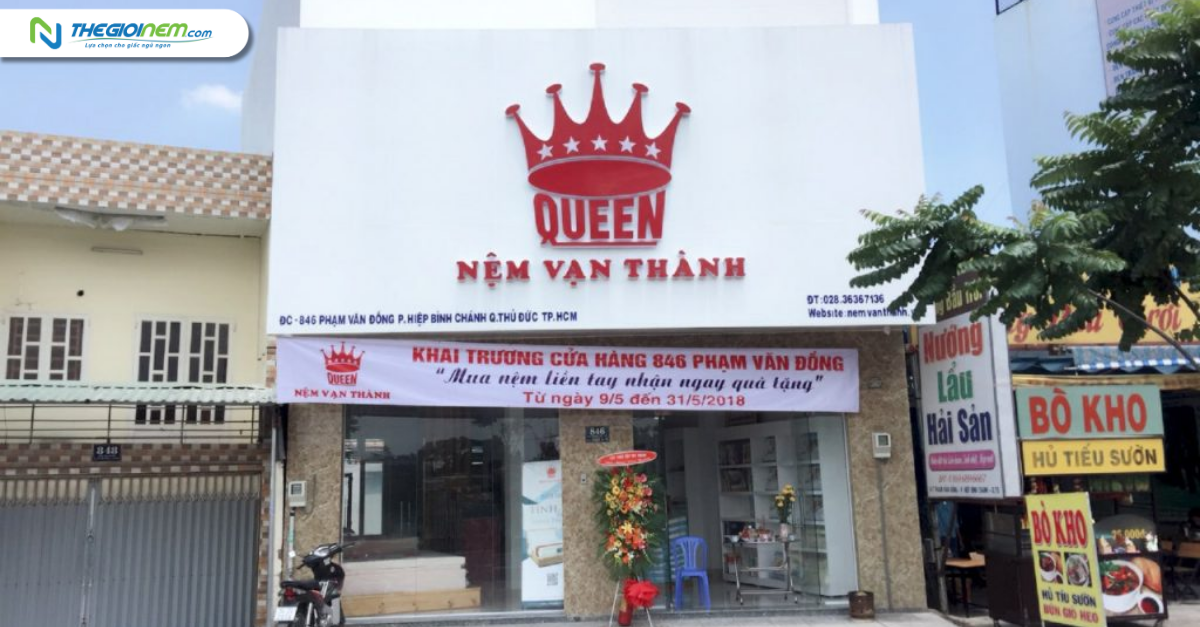 Mua Nệm Vạn Thành Trả Góp Tại Quận Bình Thạnh