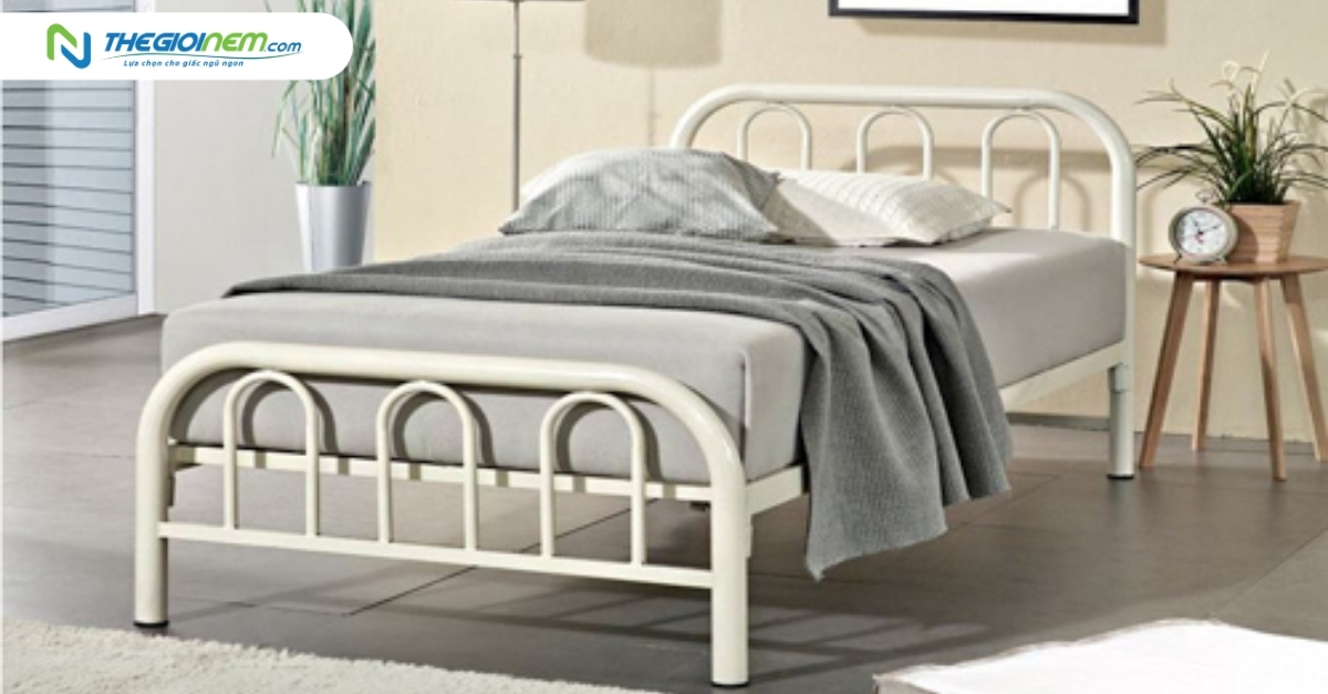 Giá giường sắt 1m6 giá rẻ tại hệ thống Thegioinem.com