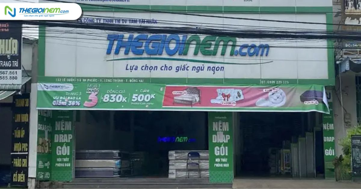 Nệm Everon Khuyến Mãi Giá Rẻ Tại Biên Hòa - Đồng Nai