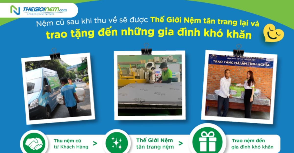 Nệm cũ bỏ ở đâu? Hướng dẫn xử lý hiệu quả