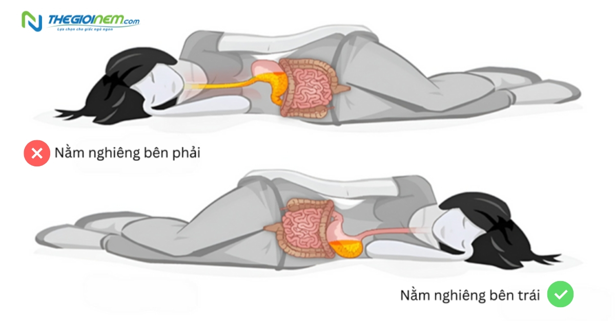 Trào ngược dạ dày vào ban đêm làm sao để ngủ ngon hơn?