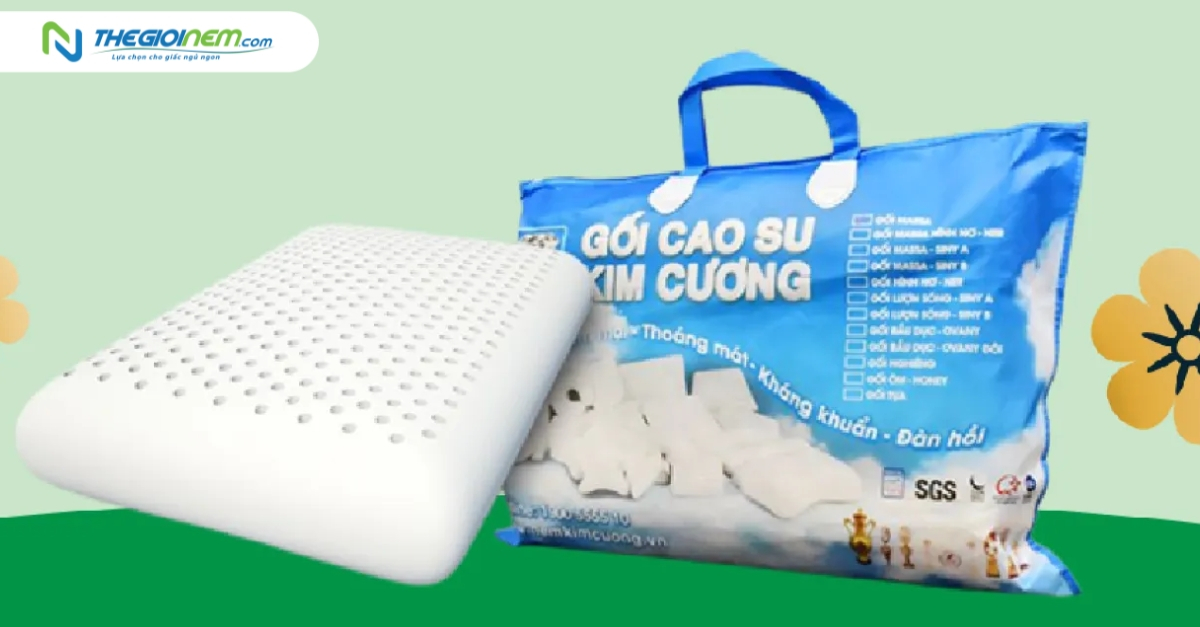 Các loại gối cao su chất lượng, giá tốt 