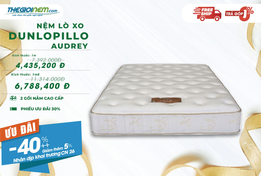 Bảng Giá Nệm Dunlopillo Mới Nhất 2019