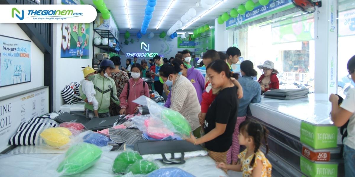 Cửa hàng bán nệm cao su Kim Cương Biên Hoà - Đồng Nai giá rẻ, uy tín 08
