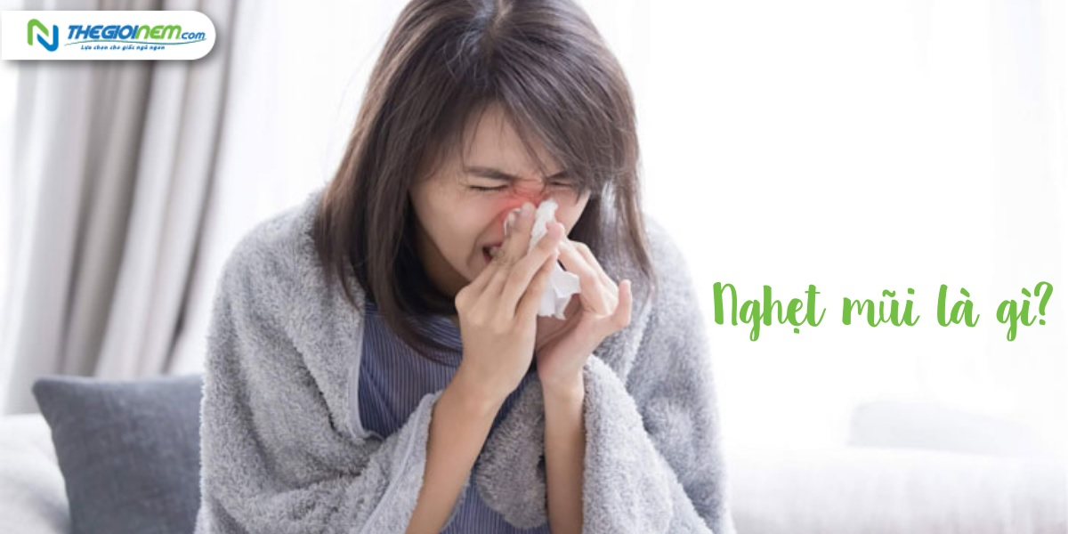 Cách trị nghẹt mũi khi ngủ | Thegioinem.com 01