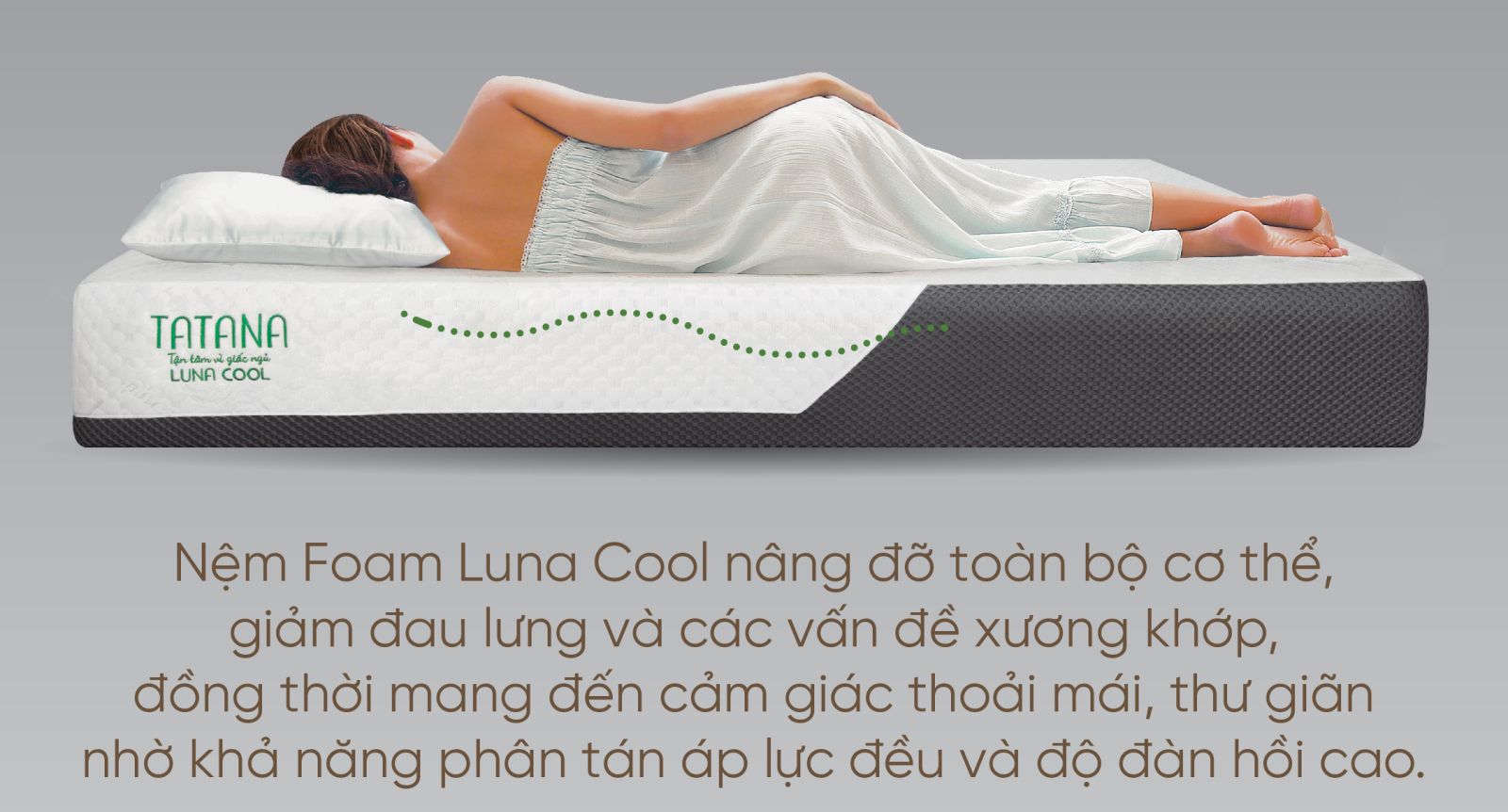 Nệm Foam Luna Cool Tatana