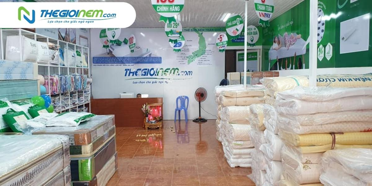 Cửa hàng bán chăn - drap - gối - nệm tại Tây Ninh - Thegioinem.com