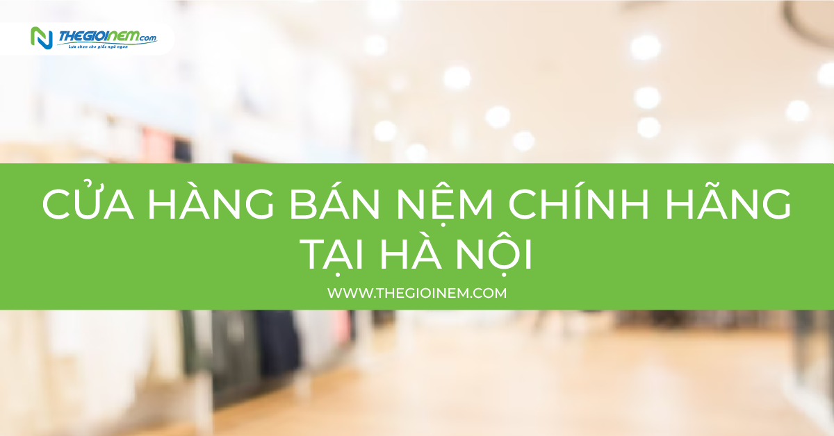 Cửa hàng bán đệm cao su chính hãng tại Hà Nội