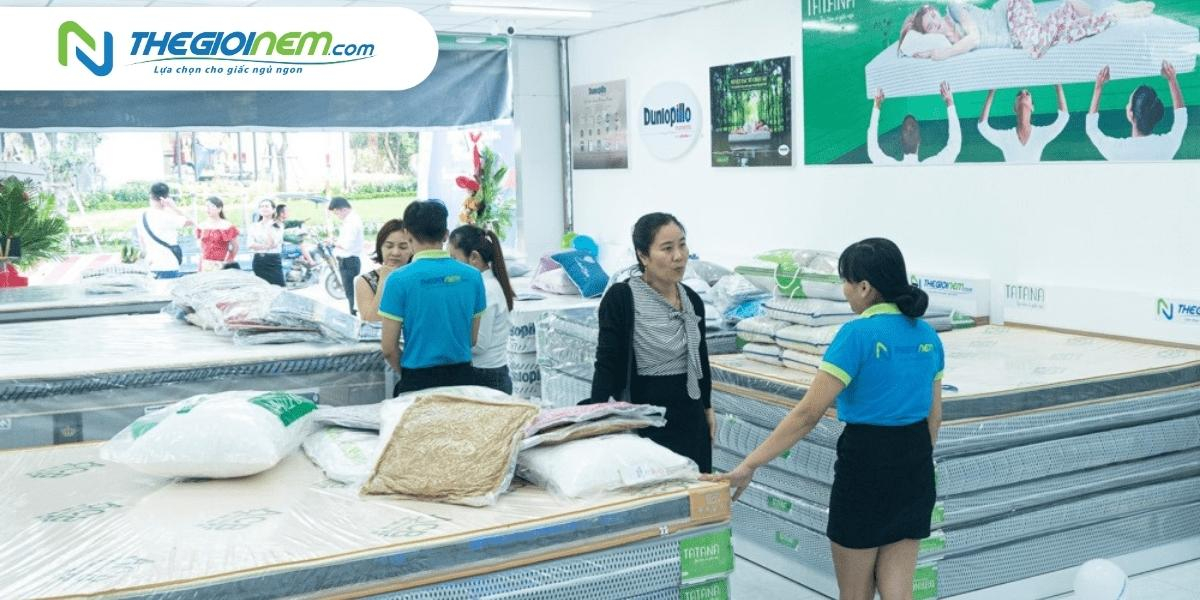 Cửa hàng bán nệm bông ép giá rẻ tại Tiền Giang