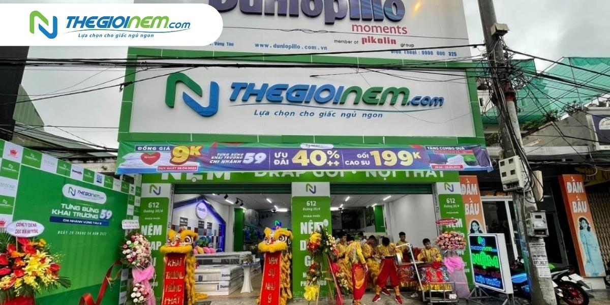 Cửa hàng bán nệm cao su Tatana giá rẻ tại Tiền Giang