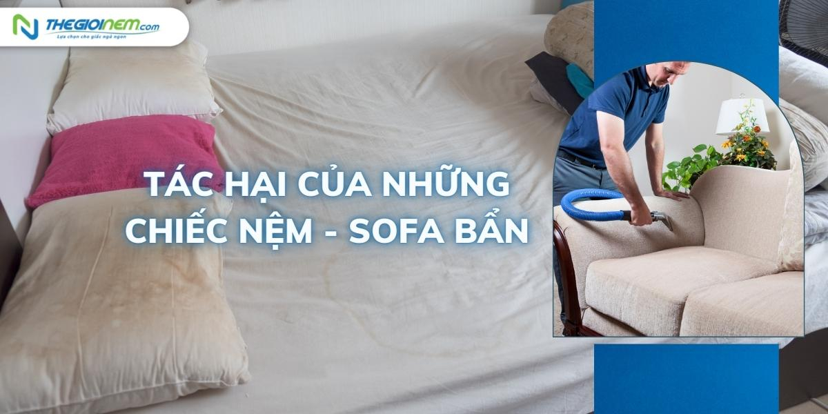 Dịch vụ giặt nệm - sofa Long Xuyên uy tín | Thegioinem.com
