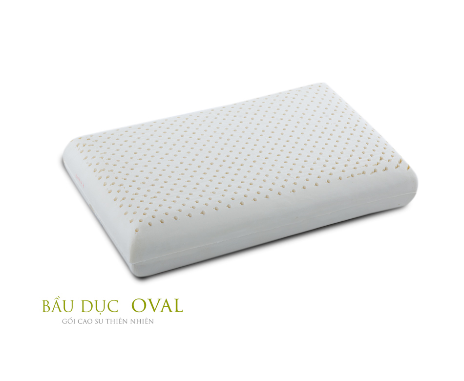 Gối cao su Oval Vạn Thành