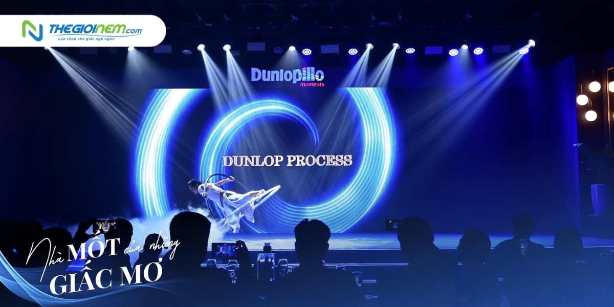 Tham dự lễ ra mắt sản phẩm mới của thương hiệu Dunlopillo cùng Thegioinem.com