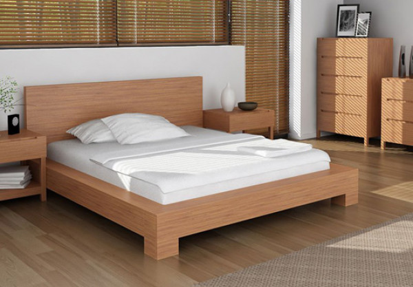 Giường Gỗ Tự Nhiên K012