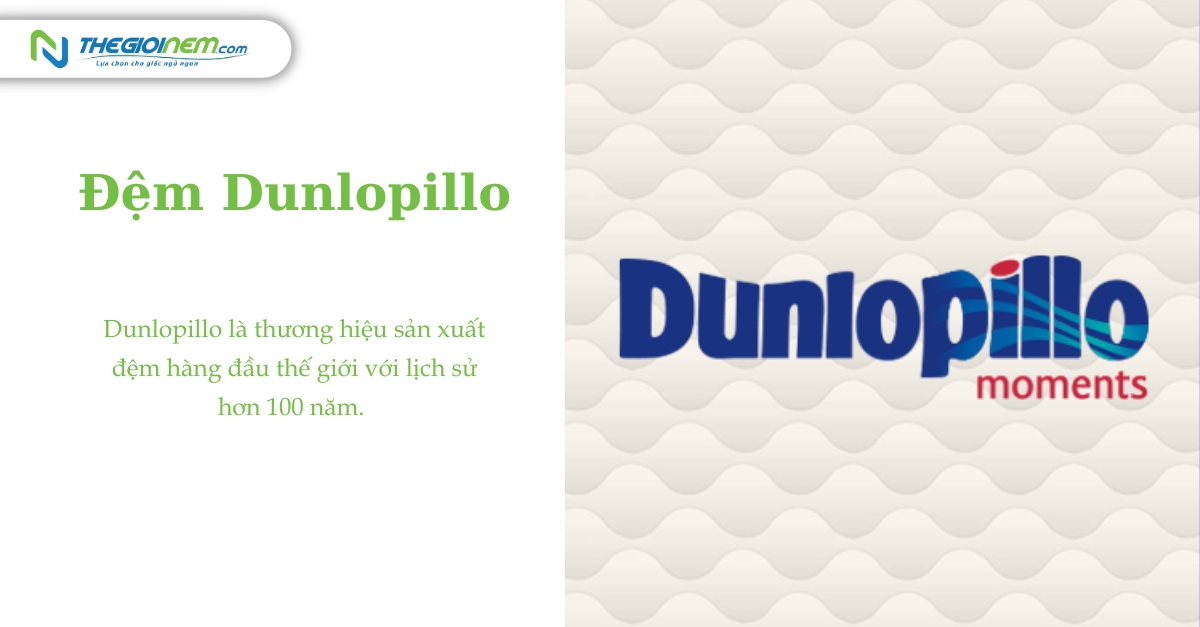 Đệm Dunlopillo