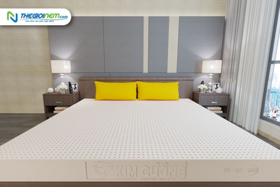 Mua Nệm Cao Su Kim Cương Chính Hãng Giá Rẻ Tại Quận 8 - Thegioinem.com