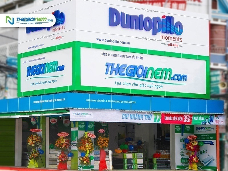 Thegioinem.com - Chuyên cung cấp nệm chính hãng của nhiều thương hiệu Dunlopillo, Vạn Thành, Kim Cương, Tatana