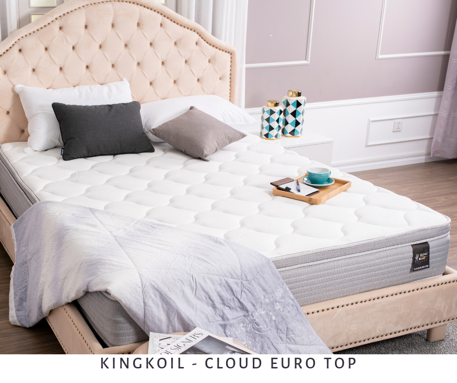 Nệm lò xo King Koil Cloud Euro Top