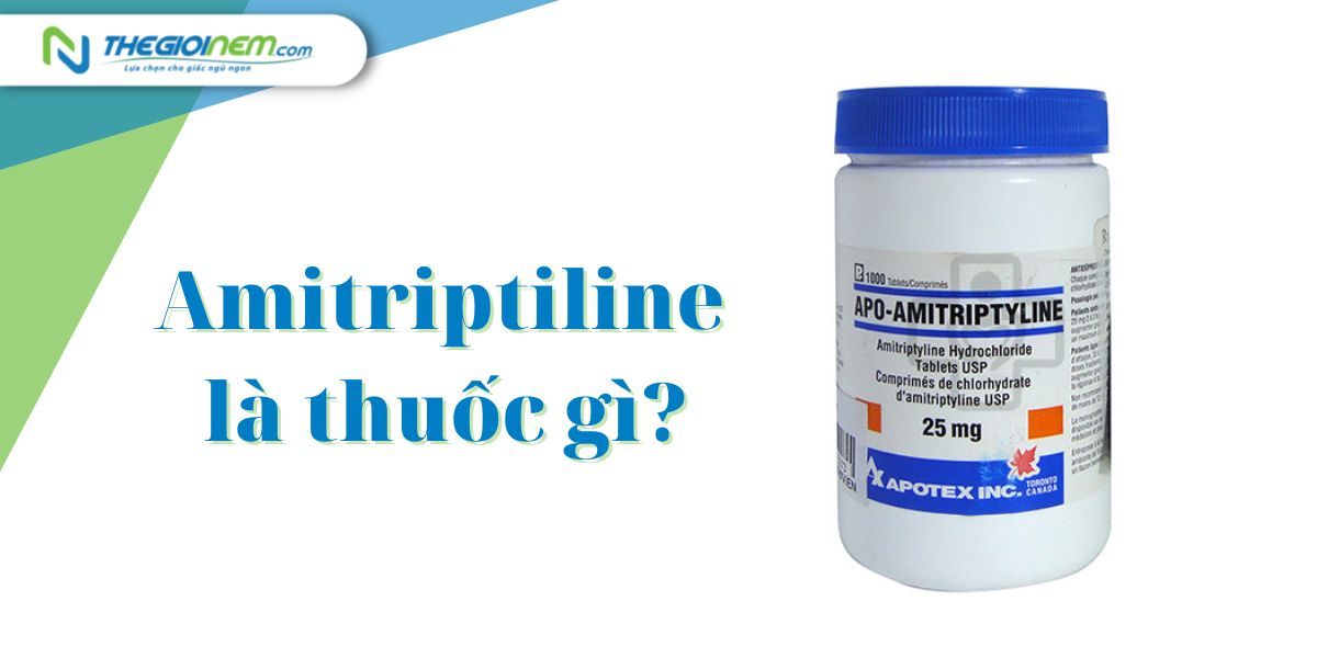 Sử dụng thuốc Amitriptyline cho giấc ngủ
