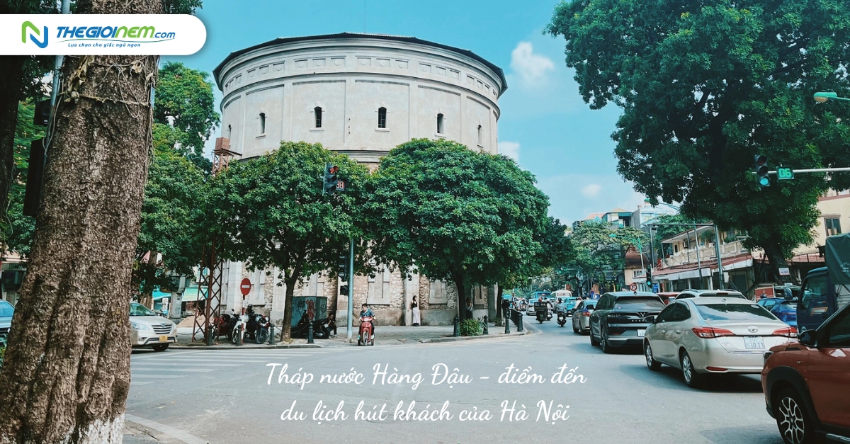 Tháp nước Hàng Đậu - điểm đến du lịch hút khách của Hà Nội 1