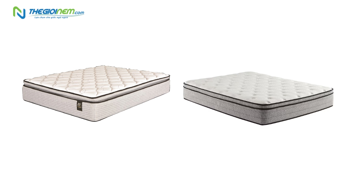 Sự khác biệt giữa Pillow-Top và Euro-Top