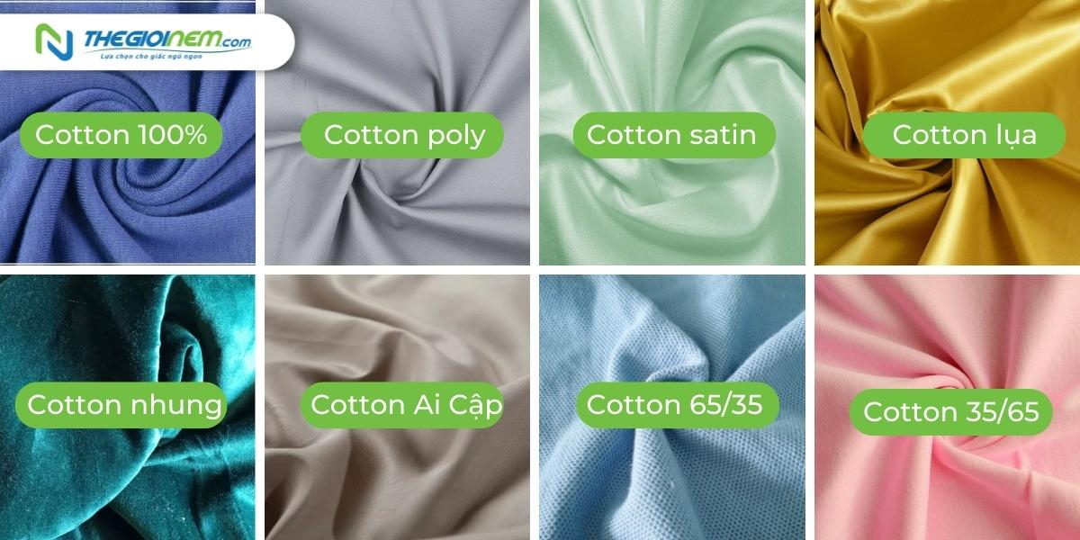 Vải cotton là gì? Ứng dụng của vải cotton trong sản xuất nệm, ga, gối 03