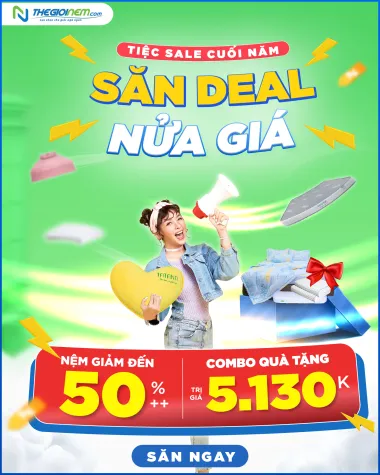 Tiệc Sale Cuối Năm - Săn Deal Nửa Giá