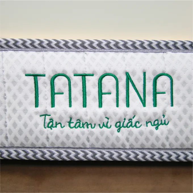 Đệm ép dẻo Tatana giảm 40% tại Thế Giới Nệm