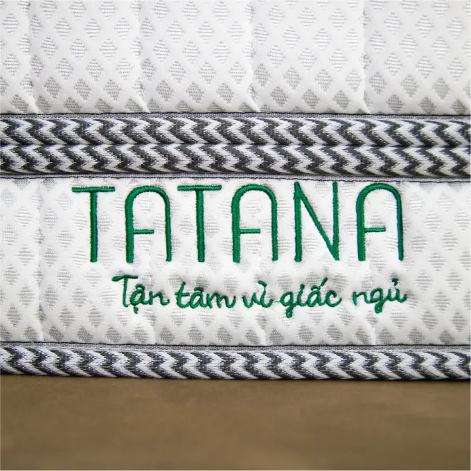 Đệm ép dẻo Tatana gấp 3 giảm 40% | Thế Giới Nệm