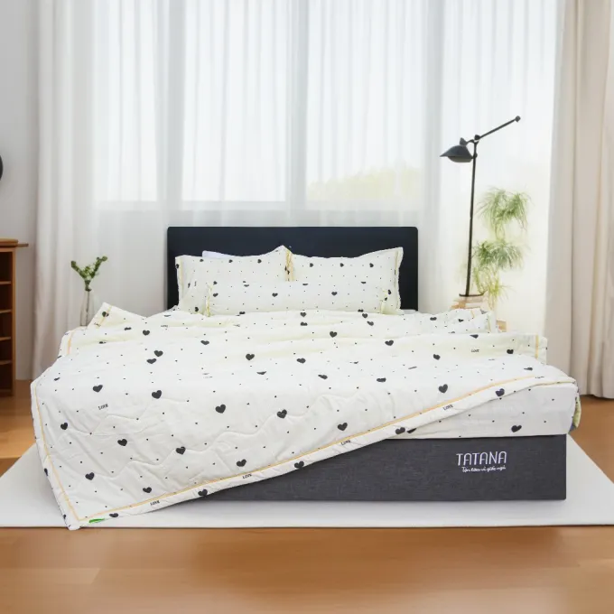 Ga Cotton Đũi Tatana CD05 Khuyến Mãi 25% Tại Thế Giới Nệm