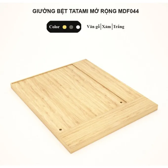 Giường Ngủ Bệt Tatami Mở Rộng MDF044 thiết kế nhỏ gọn, tiện lợi, giá ưu đãi hấp dẫn