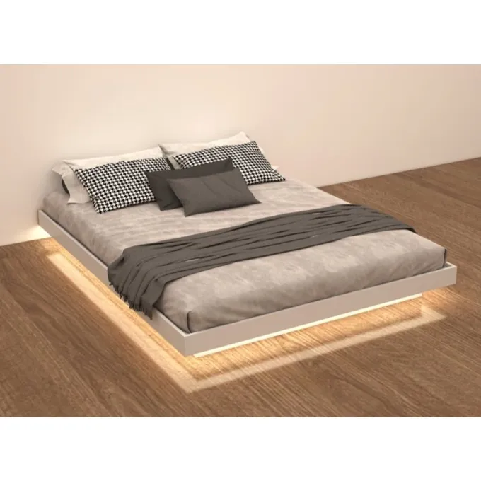 Giường ngủ Tatami đèn led MDF033 ưu đãi 20% tại Thế Giới Nệm 