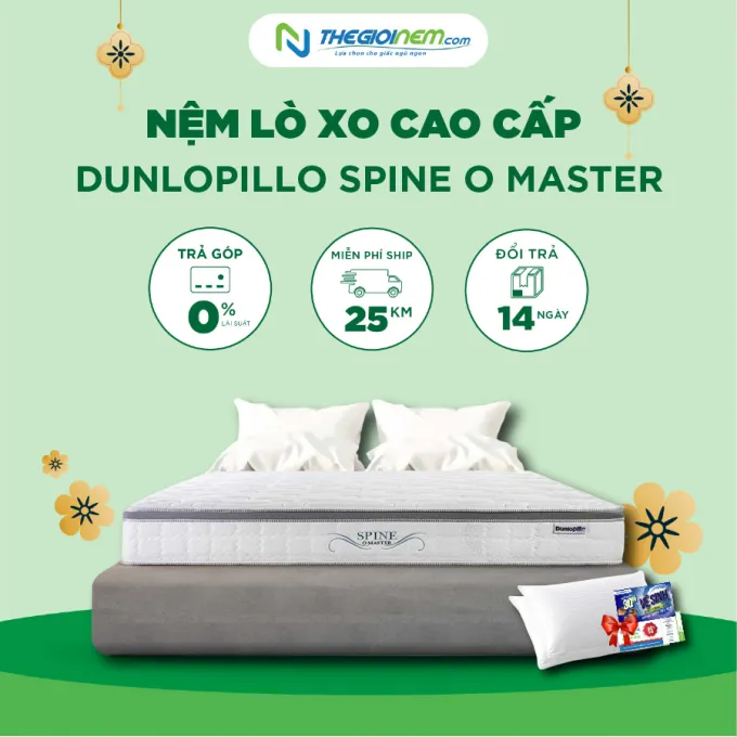 Nệm Dunlopillo Spine-O-Master