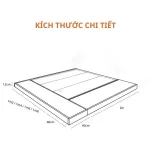 Giường Ngủ Bệt Tatami Mở Rộng MDF044