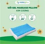 Gối Gel Massage Pillow Kim Cương