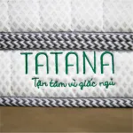 Nệm ép dẻo Tatana gấp 3