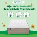 Nệm Lò Xo Dunlopillo Comfort Suite (Normablock)