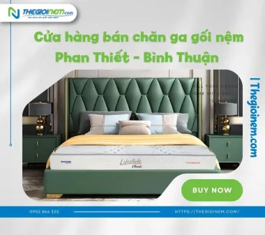 Cửa hàng bán chăn ga gối nệm Phan Thiết - Bình Thuận | Thegioinem.com