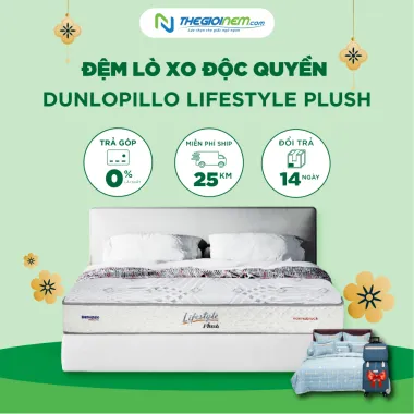 Đệm lò xo Dunlopillo Lifestyle Plush