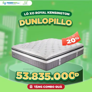 Đệm Lò Xo Dunlopillo Royal Kensington