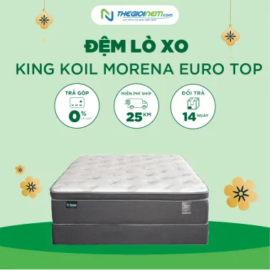 Đệm Lò Xo King Koil Morena Euro Top