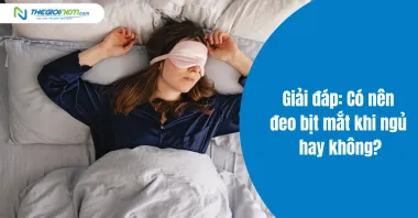 Giải đáp: Có nên đeo bịt mắt khi ngủ hay không?