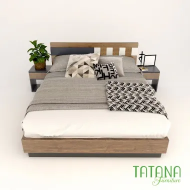 Giường gỗ Tatana MDF003