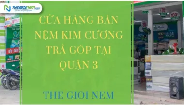 Mua Nệm Kim Cương Trả Góp Tại Quận 3 | Thegioinem.com