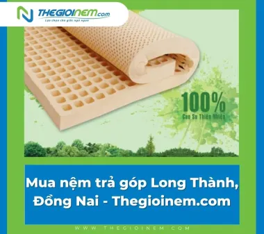 Mua nệm trả góp Long Thành, Đồng Nai - Thegioinem.com