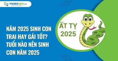 Năm 2025 sinh con trai hay gái tốt? Tuổi nào nên sinh con năm 2025